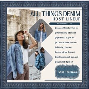 ALL THINGS DENIM TRAIN "UNLISTED INVENTORY"